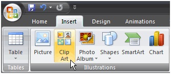Chèn ảnh và clip art trong powerpoint5