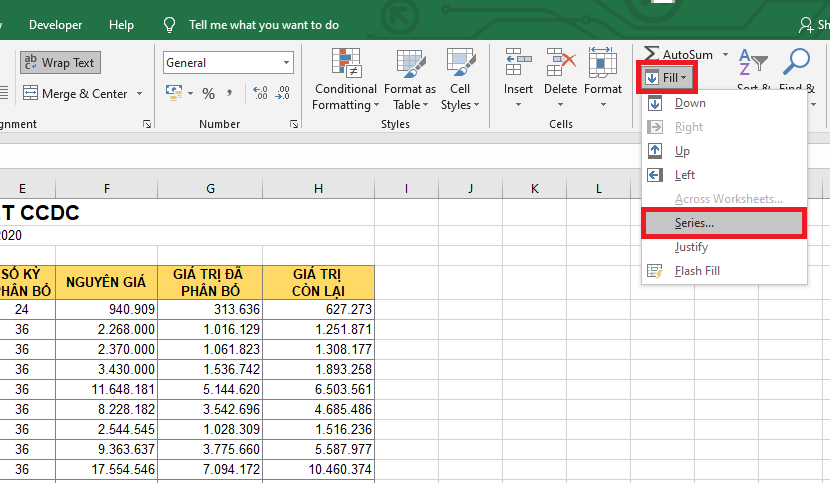 3 cách đánh số thứ tự trong Excel cực nhanh và đơn giản