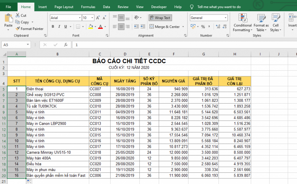 3 cách đánh số thứ tự trong Excel cực nhanh và đơn giản