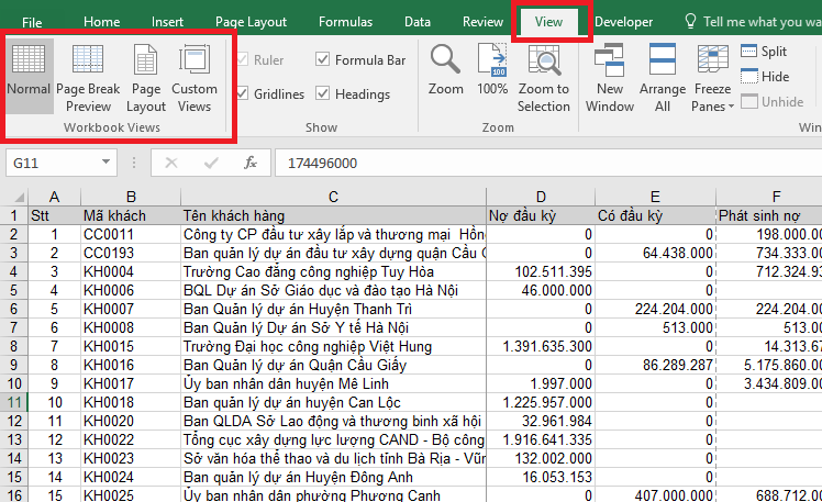 Mách bạn cách căn chỉnh dữ liệu file Excel vừa in với trang giấy A4 