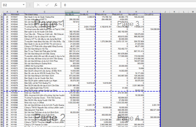 Mách bạn cách căn chỉnh dữ liệu file Excel vừa in với trang giấy A4 