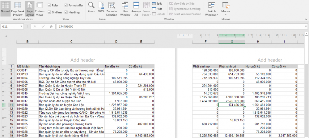 Mách bạn cách căn chỉnh dữ liệu file Excel vừa in với trang giấy A4 