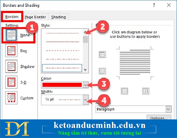 Tạo dòng kẻ ngang nhanh sử dụng phím Enter 2