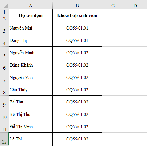 Cách copy bảng dữ liệu trong Excel không chứa cột và dòng ẩn