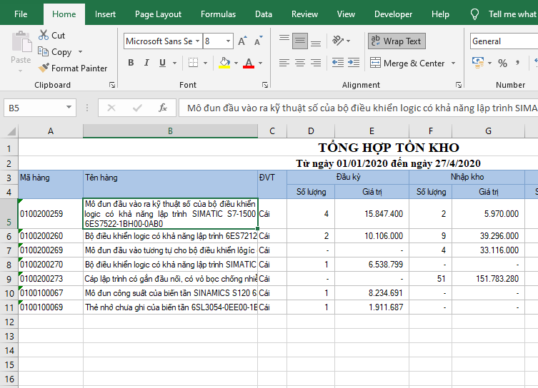 Hướng dẫn cách căn lề hai bên đều nhau trong ô Excel 