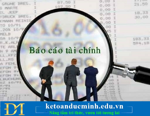 Các loại báo cáo tài chính của doanh nghiệp 