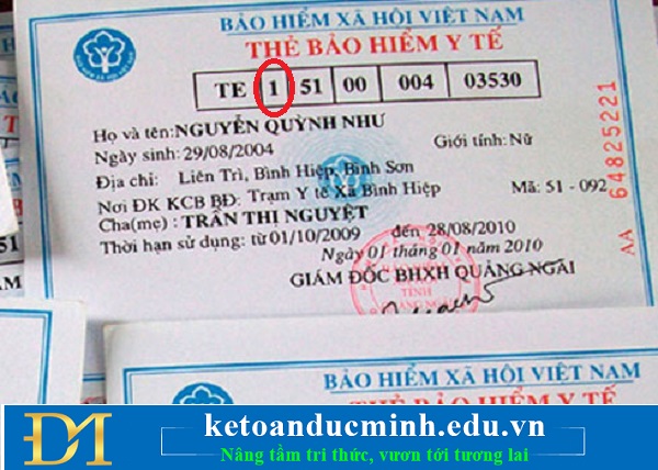 Mức hưởng bảo hiểm y tế số 1
