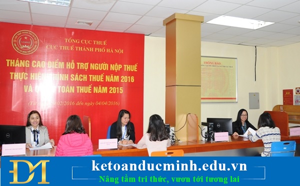 Nơi nộp hồ sơ quyết toán thuế TNCN 2016
