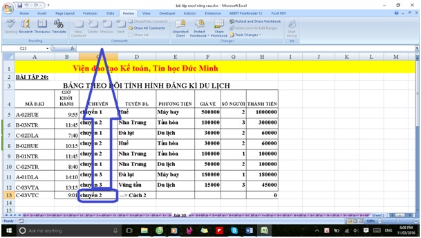 Ẩn dữ liệu trong excel4