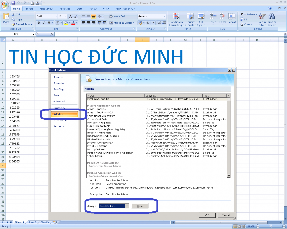 Cách chuyển đổi số thành chữ trong excel 3