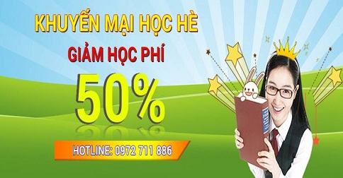 Ưu đãi khóa học tin học cho học sinh/sinh viên hè 2017