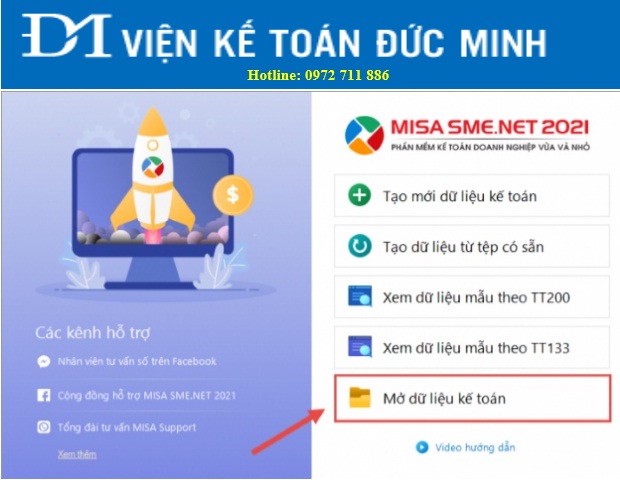 Lấy lại Máy chủ SQL trên phần mềm Misa – Kế toán Đức Minh