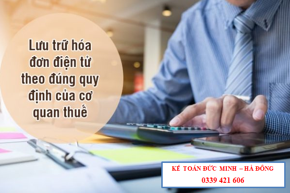 Một số lỗi phạt tiền khi lưu trữ hóa đơn – Kế toán Đức Minh