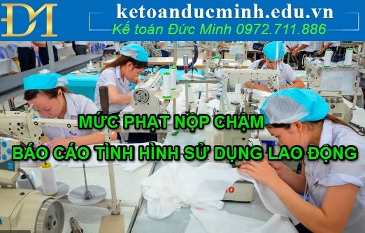 Chậm nộp báo cáo tình hình thay đổi lao động, doanh nghiệp có bị phạt?