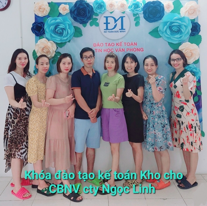 Khoá học đào tạo kế toán kho cho CBNV công ty Ngọc Linh