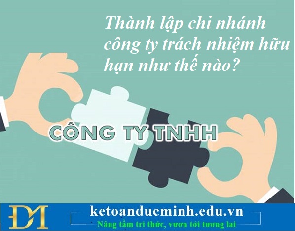 Thành lập chi nhánh công ty trách nhiệm hữu hạn như thế nào? Kế toán Đức Minh. Thành lập chi nhánh công ty trách nhiệm hữu hạn như thế nào? Kế toán Đức Minh.