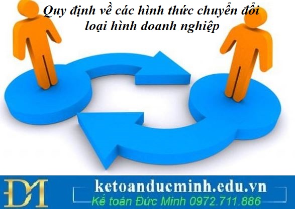 Quy định về các hình thức chuyển đổi loại hình doanh nghiệp