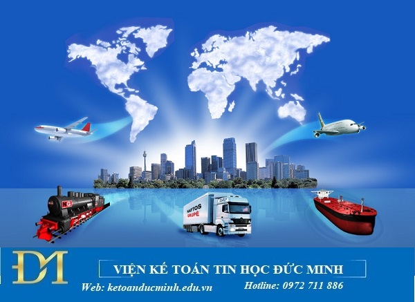 Các định khoản kế toán cơ bản tại công ty Logistics – Kế toán Đức Minh.