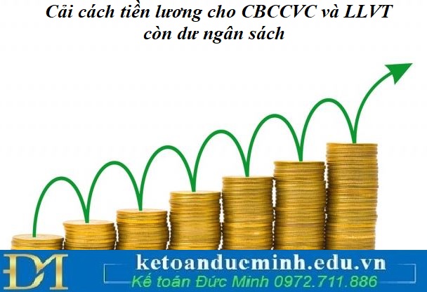 Cải cách tiền lương cho CBCCVC và LLVT còn dư ngân sách thì UBND tỉnh trình cơ quan nào xem xét và quyết định vấn đề gì?