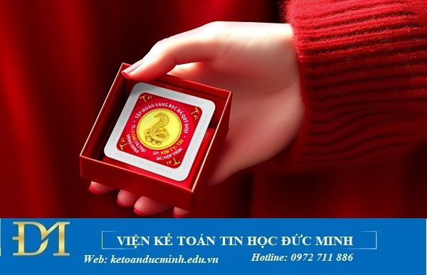 Mua vàng tặng khách hàng – Kế toán làm thế nào cho đúng? Kế toán Đức Minh