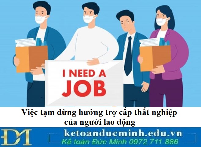 Việc tạm dừng hưởng trợ cấp thất nghiệp của người lao động được trình Giám đốc Sở Nội vụ quyết định trong thời hạn nào?