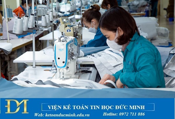 Hướng dẫn hạch toán kế toán Công ty may gia công - Kế toán Đức Minh.