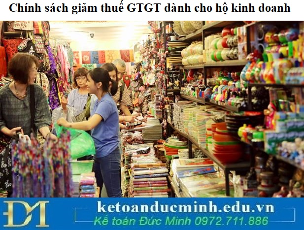 Chính sách giảm thuế GTGT dành cho hộ kinh doanh