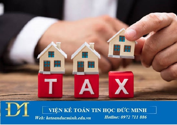 Hướng dẫn chính sách thuế đối với cá nhân cho thuê bất động sản - Kế toán Đức Minh.
