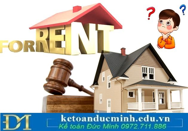 Hướng dẫn kê khai thuế cho thuê tài sản online