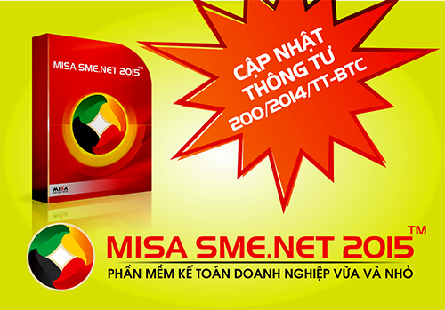 Hướng dẫn khởi tạo dữ liệu ban đầu trong phần mềm kế toán MISA SME.NET 2015 (Phần 3)