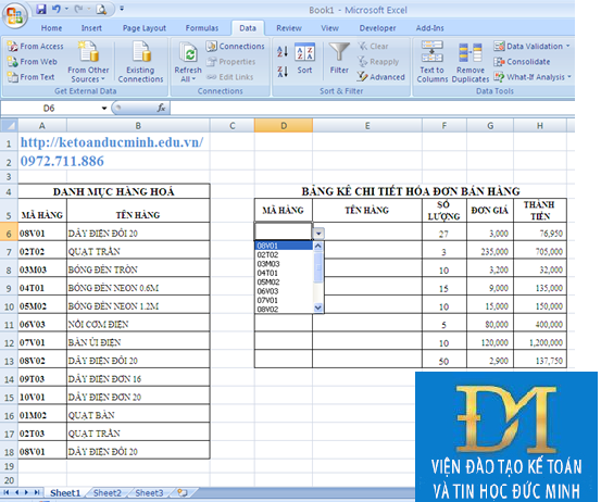 Bạn muốn tạo một danh sách xổ xuống để tiện lợi trong việc điền thông tin vào Excel? Hãy xem hình ảnh liên quan để tìm hiểu cách tạo danh sách xổ xuống dễ dàng trong Excel nhé!