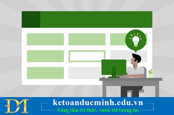 Làm quen với Excel dành cho người bắt đầu - Kế toán Đức Minh.