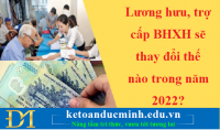 Lương hưu, trợ cấp BHXH sẽ thay đổi thế nào trong năm 2022?- Kế toán Đức Minh.