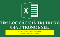 Cảnh báo dữ liệu trùng nhau – Kế toán Đức Minh