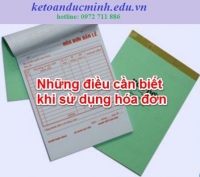 Hóa Đơn Bán Hàng Và 4 Điều Cần Biết Khi Sử Dụng - KTĐM