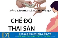 Đóng bảo hiểm xã hội tự nguyện bao lâu được hưởng chế độ thai sản?