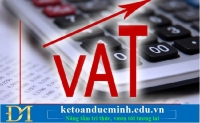Cách tính thuế giá trị gia tăng phải nộp theo phương pháp khấu trừ - Kế toán Đức Minh.