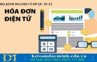 Hộ kinh doanh có phải xuất hóa đơn điện tử không?