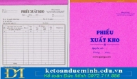 Phiếu xuất kho có mấy liên? Có cần ghi đơn giá không?