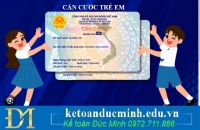 Làm thẻ Căn cước cho trẻ em để làm gì?