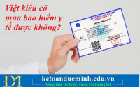 Việt kiều có mua bảo hiểm y tế được không? Kế toán Đức Minh.