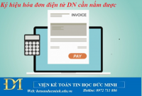 Ký hiệu hóa đơn điện tử doanh nghiệp cần nắm được – Kế toán Đức Minh.