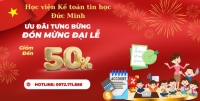 Thông tin, báo giá các khóa học kế toán thực tế trên excel và phần mềm, khóa tin học văn phòng