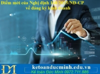 Điểm mới của Nghị định 168/2025/NĐ-CP về đăng ký kinh doanh