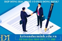 Hợp đồng học nghề, tập nghề tại doanh nghiệp có phải đóng BHXH?