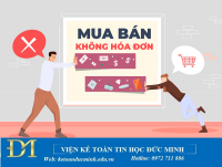Mua hàng không có hóa đơn của cá nhân không kinh doanh – Kế toán Đức Minh