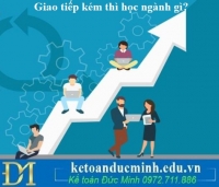 Giao tiếp kém thì học ngành gì?