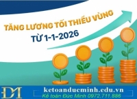 Thực hiện tăng lương từ 01/01/2026 và ban hành bảng lương mới thay thế bảng lương tối thiểu vùng hiện nay với mức tăng từng vùng bao nhiêu?