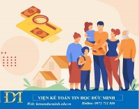 Hồ sơ giảm trừ gia cảnh cho người phụ thuộc - Kế toán Đức Minh.