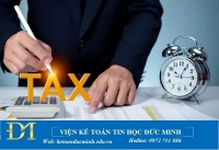 Kế toán xây dựng thường quyết toán thuế bị lỗi sau - Kế toán Đức Minh.